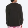Relaxed Graphic Long-Sleeved T-Shirt – Black Relaxed Graphic Long-Sleeved T-Shirt – Black