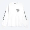 Relaxed Graphic Long-Sleeved T-Shirt – White – Synergy Relaxed Graphic Long-Sleeved T-Shirt – White – Synergy