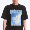 Relaxed Graphic Printed T-Shirt – Black – Birds Relaxed Graphic Printed T-Shirt – Black – Birds