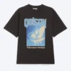 Relaxed Graphic Printed T-Shirt – Black – Birds Relaxed Graphic Printed T-Shirt – Black – Birds