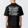 Relaxed Graphic Printed T-Shirt – Black – Team Building Relaxed Graphic Printed T-Shirt – Black – Team Building