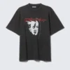 Relaxed Graphic Printed T-Shirt – Black – Thunder Tour Relaxed Graphic Printed T-Shirt – Black – Thunder Tour