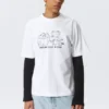 Relaxed Graphic Printed T-Shirt – White – Reclaim Your Wisdom Relaxed Graphic Printed T-Shirt – White – Reclaim Your Wisdom