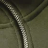 Relaxed Heavy Half Zip Sweater – Dark Khaki Green Relaxed Heavy Half Zip Sweater – Dark Khaki Green