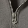 Relaxed Heavy Half Zip Sweater – Dusty Grey Relaxed Heavy Half Zip Sweater – Dusty Grey
