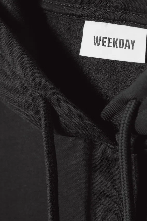 Relaxed Heavy Hoodie – Black Relaxed Heavy Hoodie – Black