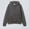 Relaxed Heavy Hoodie – off Black Relaxed Heavy Hoodie – off Black