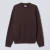 Relaxed Heavyweight Sweatshirt – Dark Purple Relaxed Heavyweight Sweatshirt – Dark Purple
