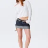 Relaxed Knitted Boat-Neck Sweater – White Relaxed Knitted Boat-Neck Sweater – White