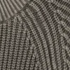 Relaxed Knitted Cotton Sweater – Washed Dark Grey Melange Relaxed Knitted Cotton Sweater – Washed Dark Grey Melange