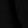 Relaxed Knitted Hoodie – Black Relaxed Knitted Hoodie – Black