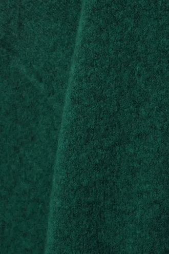 Relaxed Knitted Sweater – Dark Green Melange
