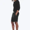Relaxed Linen Drawstring Shorts – Black Relaxed Linen Drawstring Shorts – Black