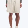Relaxed Linen Drawstring Shorts – Ecru Relaxed Linen Drawstring Shorts – Ecru