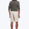 Relaxed Linen Drawstring Shorts – Ecru Relaxed Linen Drawstring Shorts – Ecru