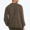 Relaxed Long-Sleeved T-Shirt – Dark Brown Relaxed Long-Sleeved T-Shirt – Dark Brown