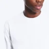 Relaxed Long-Sleeved T-Shirt – White Relaxed Long-Sleeved T-Shirt – White