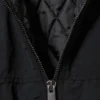 Relaxed Nylon Bomber Jacker – Black Relaxed Nylon Bomber Jacker – Black