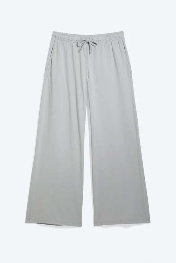 Relaxed Pyjama Trousers – Light Dusty Grey Relaxed Pyjama Trousers – Light Dusty Grey