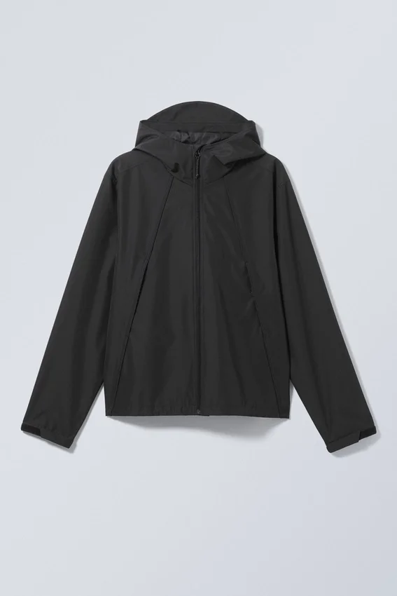 Relaxed Shell Jacket – Black Relaxed Shell Jacket – Black