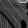 Relaxed Short-Sleeved Linen-Blend Shirt – Dark Grey Stripe Relaxed Short-Sleeved Linen-Blend Shirt – Dark Grey Stripe