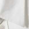 Relaxed Short-Sleeved Linen-Blend Shirt – Dusty White Relaxed Short-Sleeved Linen-Blend Shirt – Dusty White