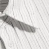Relaxed Short-Sleeved Linen-Blend Shirt – White/Grey Stripe Relaxed Short-Sleeved Linen-Blend Shirt – White/Grey Stripe