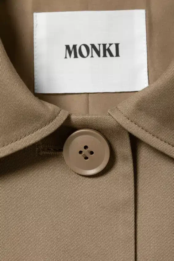 Relaxed Single-Breasted Car Coat – Dusty Mole Relaxed Single-Breasted Car Coat – Dusty Mole