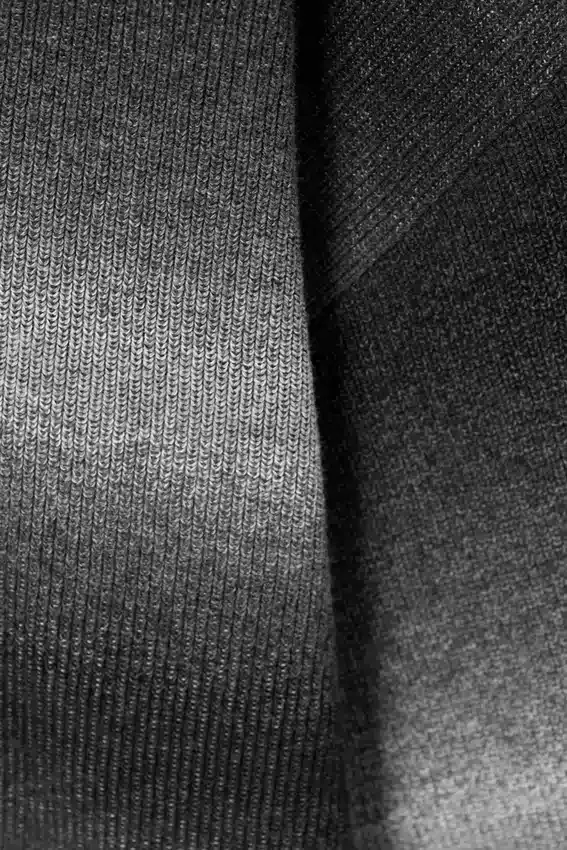 Relaxed Space-Dyed Knitted Cotton Sweater – Black Space Dye Relaxed Space-Dyed Knitted Cotton Sweater – Black Space Dye