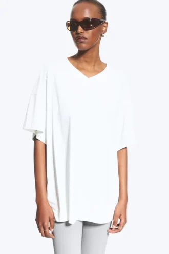 Relaxed Sports T-Shirt – Off-White
