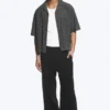 Relaxed Straight Joggers – Black Relaxed Straight Joggers – Black
