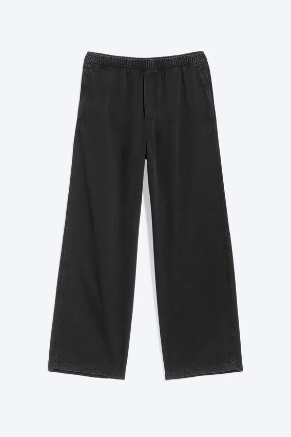 Relaxed Straight Joggers – Black Relaxed Straight Joggers – Black