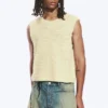 Relaxed Structured Knitted Vest – Off-White Relaxed Structured Knitted Vest – Off-White