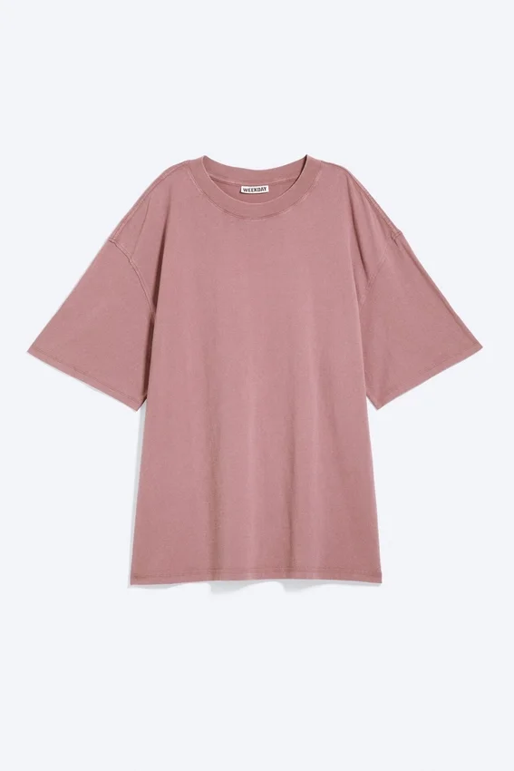 Relaxed T-Shirt – Medium Dusty Lilac Relaxed T-Shirt – Medium Dusty Lilac