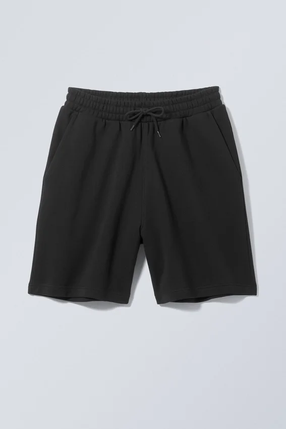 Relaxed Terry Shorts – Black Relaxed Terry Shorts – Black