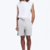 Relaxed Terry Shorts – Light Dust Grey Relaxed Terry Shorts – Light Dust Grey