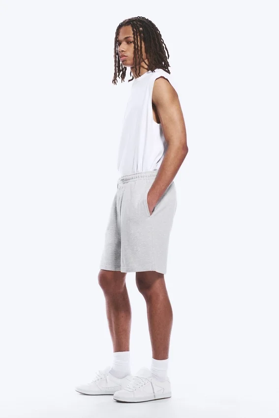 Relaxed Terry Shorts – Light Dust Grey Relaxed Terry Shorts – Light Dust Grey