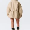 Relaxed Utility Jacket – Beige Relaxed Utility Jacket – Beige
