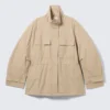 Relaxed Utility Jacket – Beige Relaxed Utility Jacket – Beige