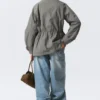 Relaxed Utility Jacket – Grey Relaxed Utility Jacket – Grey