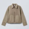 Relaxed Washed Utility Jacket – Dusty Mole Relaxed Washed Utility Jacket – Dusty Mole