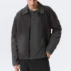 Relaxed Washed Utility Jacket – Washed Black Relaxed Washed Utility Jacket – Washed Black