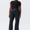Resolute Curve High Waisted Regular Straight Jeans – Blue Rinse – Dark Blue Resolute Curve High Waisted Regular Straight Jeans – Blue Rinse – Dark Blue
