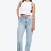 Resolute Curve High Waisted Regular Straight Jeans – Dream Blue – Light Blue Resolute Curve High Waisted Regular Straight Jeans – Dream Blue – Light Blue