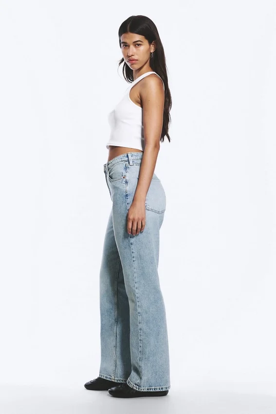 Resolute Curve High Waisted Regular Straight Jeans – Dream Blue – Light Blue Resolute Curve High Waisted Regular Straight Jeans – Dream Blue – Light Blue