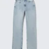 Resolute Curve High Waisted Regular Straight Jeans – Dream Blue – Light Blue Resolute Curve High Waisted Regular Straight Jeans – Dream Blue – Light Blue