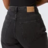 Resolute Curve High Waisted Regular Straight Jeans – Tuned Black – Black Resolute Curve High Waisted Regular Straight Jeans – Tuned Black – Black