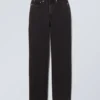 Resolute Curve High Waisted Regular Straight Jeans – Tuned Black – Black Resolute Curve High Waisted Regular Straight Jeans – Tuned Black – Black