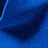 Rib-Knit Chenille Turtleneck Sweater – Bright Blue Rib-Knit Chenille Turtleneck Sweater – Bright Blue