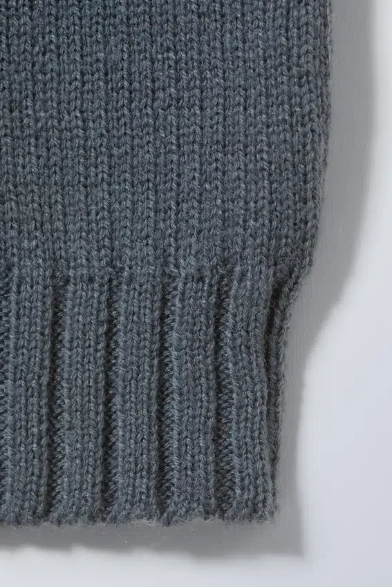 Rib Knit Leg Warmers – Dusty Blue Rib Knit Leg Warmers – Dusty Blue